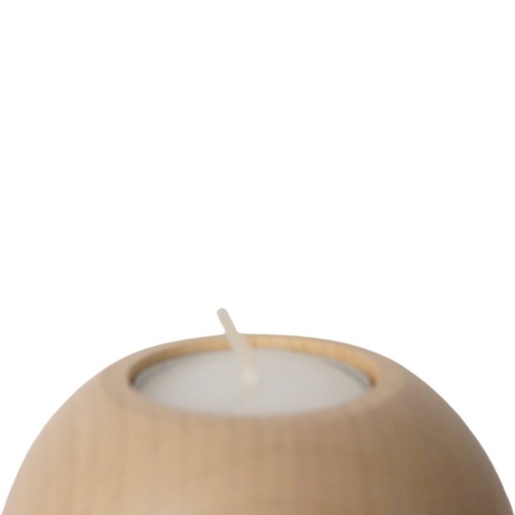 LEMON LILY Candleholder 3-in-1 low - natural Multifunctional 3-in-1 (dinner, tea, pillar candles) Natural