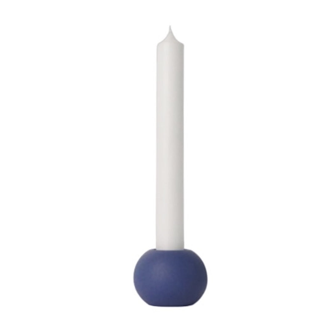 LEMON LILY Candleholder mini 2-in-1 Multifunctional 2-in-1 (dinner, tea candles) Blue
