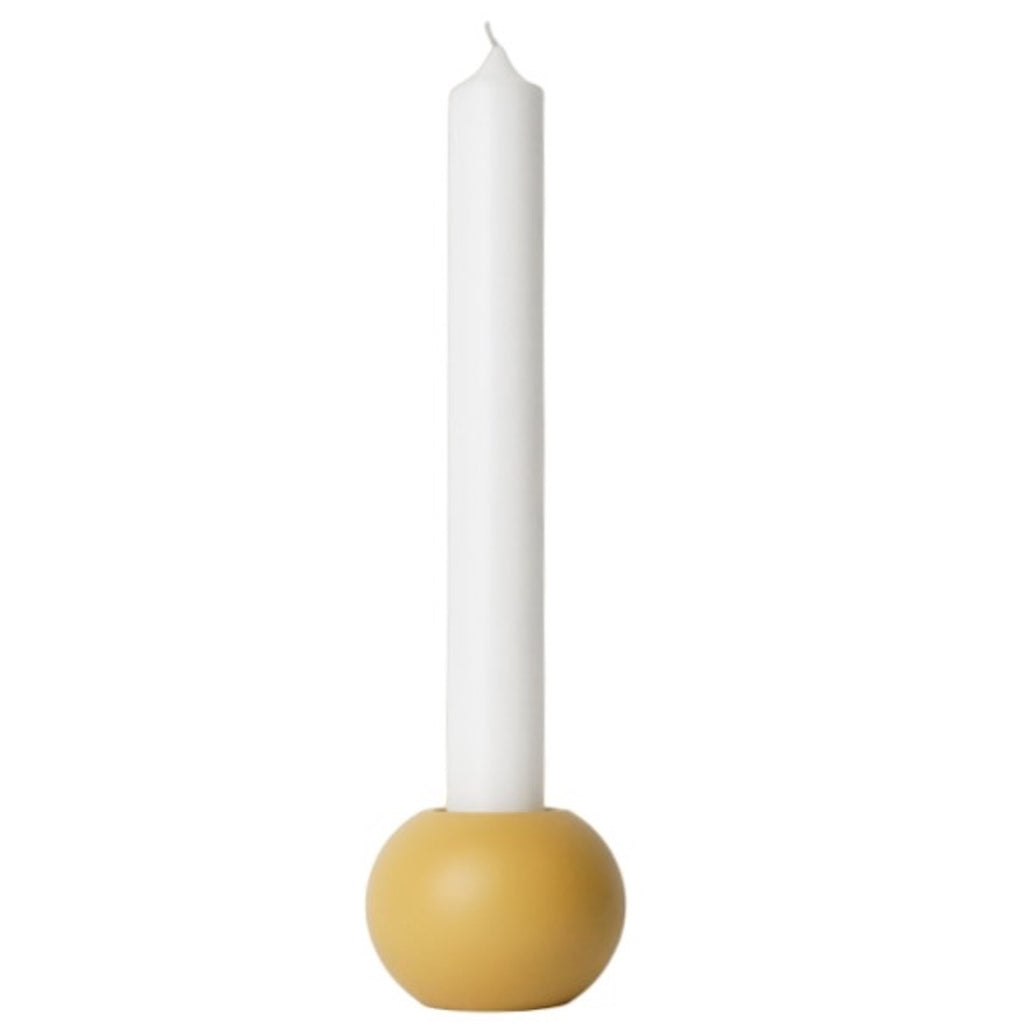 LEMON LILY Candleholder mini 2-in-1 Multifunctional 2-in-1 (dinner, tea candles) Yellow