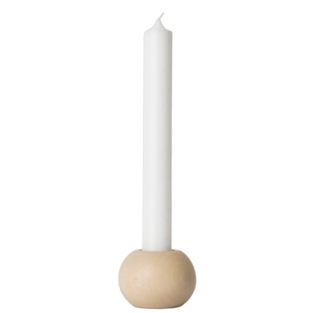 LEMON LILY Candleholder mini 2-in-1 - natural Multifunctional 2-in-1 (dinner, tea candles) Natural