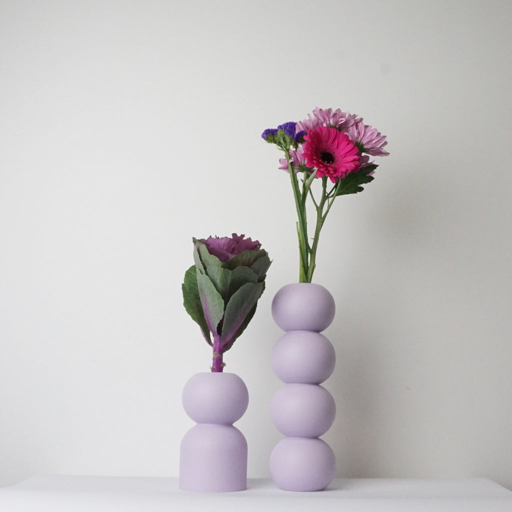 LEMON LILY Vase low Vases Lilac