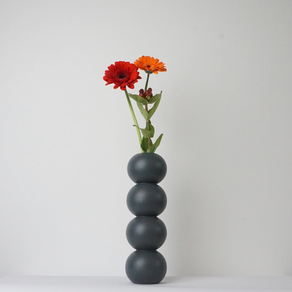 LEMON LILY Vase stack Vases Charcoal