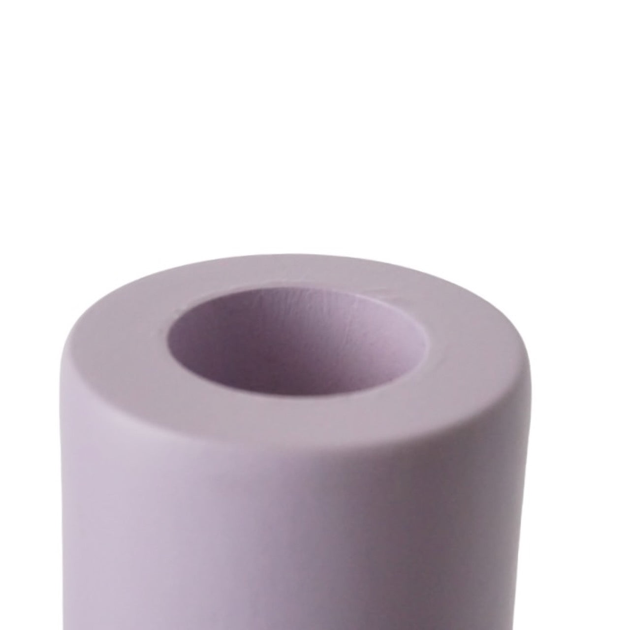 Candleholder cone high - Lilac | LEMON LILY