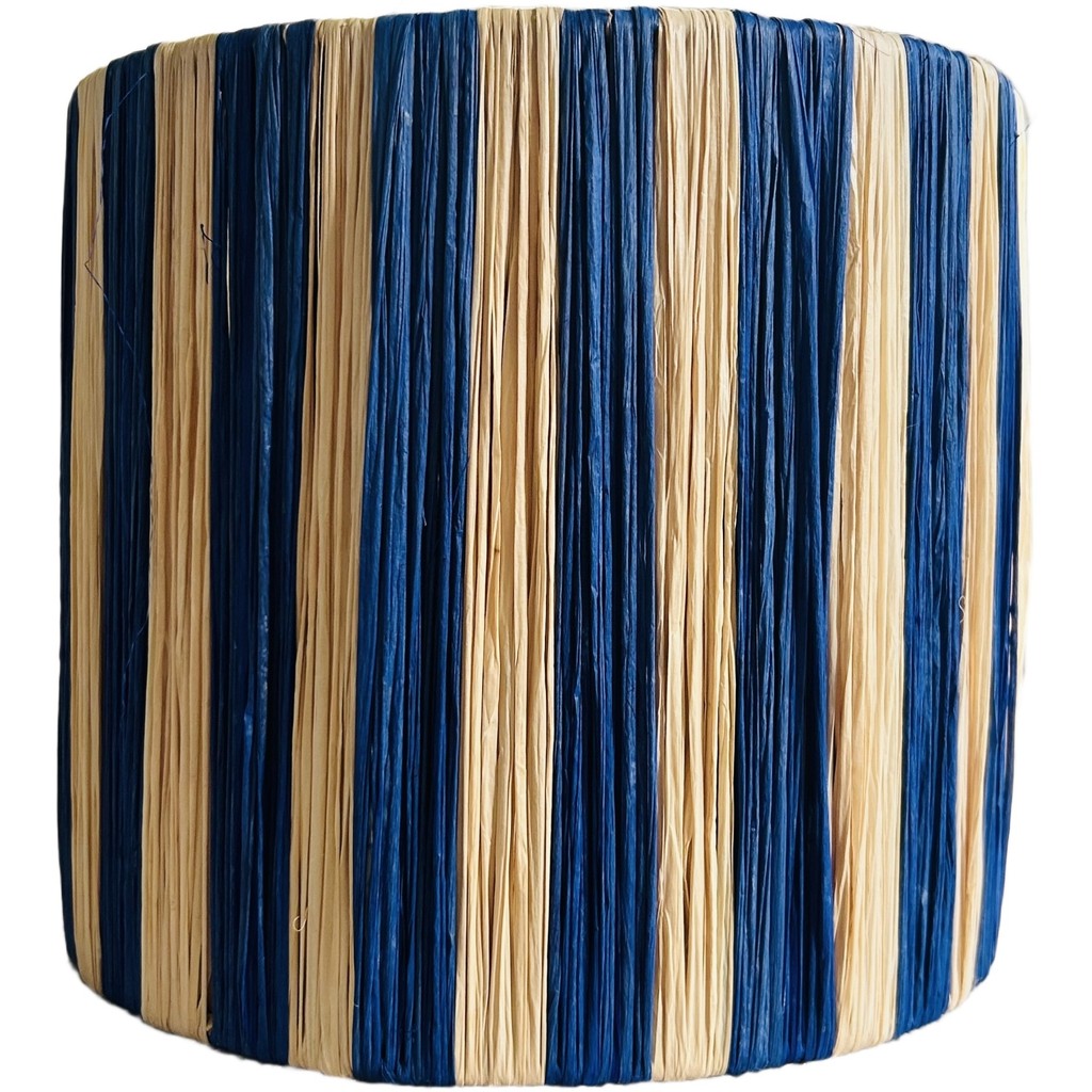 LEMON LILY Table lamp stack - natural base Table lamp Blue